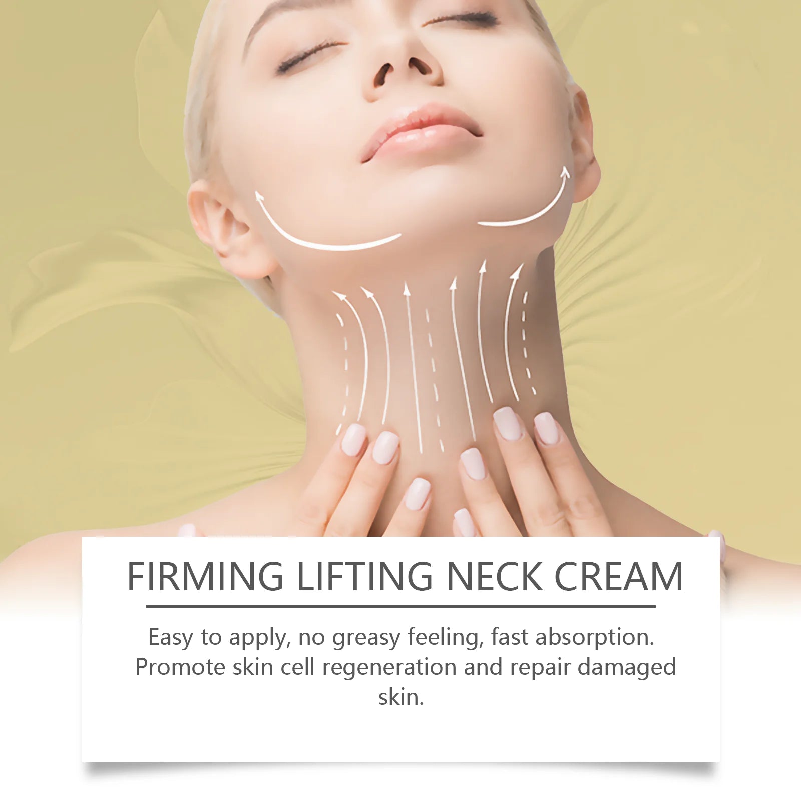 Neck Firming Roller Cream – Reduces Neck Lines & Deeply Moisturizes