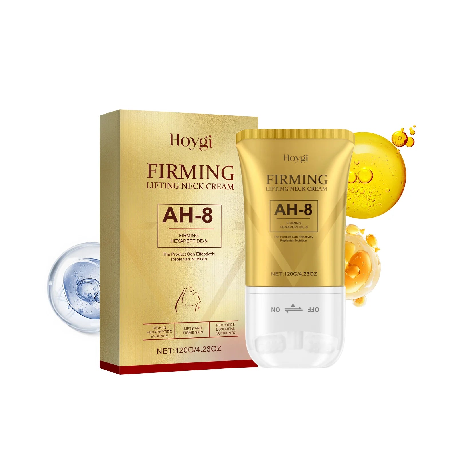Neck Firming Roller Cream – Reduces Neck Lines & Deeply Moisturizes
